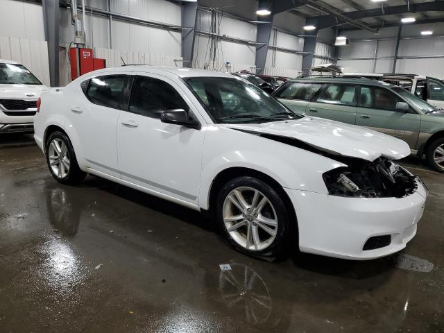 1C3CDZAB8EN140057 - 2014 DODGE AVENGER SE WHITE photo 4