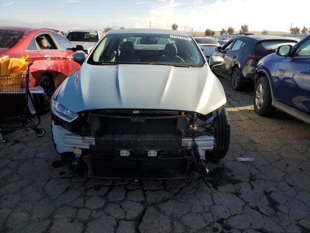 3FA6P0UU1ER256728 - 2014 FORD FUSION S HYBRID BLUE photo 5