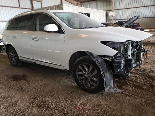 5N1AL0MN1EC524129 - 2014 INFINITI QX60 WHITE photo 4