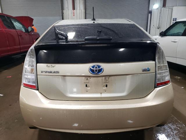 JTDKN3DU1A0200492 - 2010 TOYOTA PRIUS GOLD photo 6