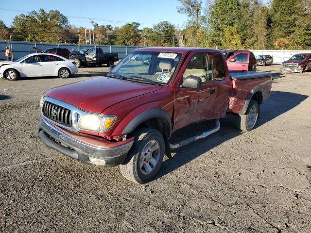 5TESN92N34Z378178 - 2004 TOYOTA TACOMA XTRACAB PRERUNNER RED photo 1