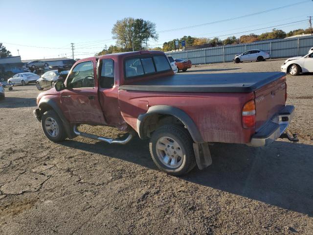 5TESN92N34Z378178 - 2004 TOYOTA TACOMA XTRACAB PRERUNNER RED photo 2