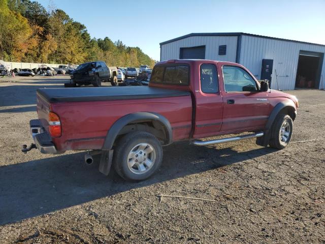 5TESN92N34Z378178 - 2004 TOYOTA TACOMA XTRACAB PRERUNNER RED photo 3
