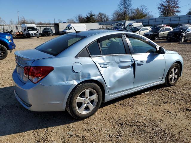 1G1PF5SC2C7188946 - 2012 CHEVROLET CRUZE LT BLUE photo 3