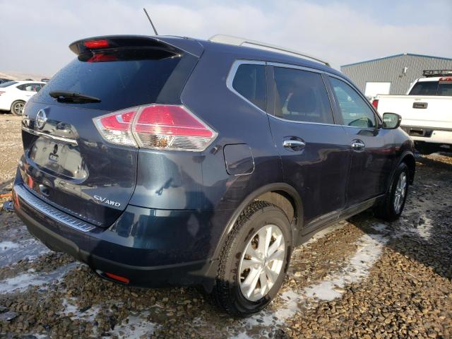 5N1AT2MV3GC772672 - 2016 NISSAN ROGUE S BLUE photo 3