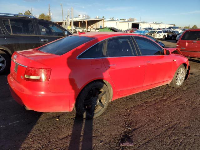 WAUEG74F16N043070 - 2006 AUDI A6 S-LINE 3.2 QUATTRO RED photo 3