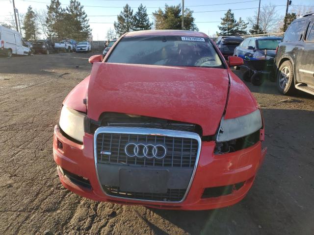 WAUEG74F16N043070 - 2006 AUDI A6 S-LINE 3.2 QUATTRO RED photo 5