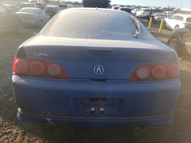 JH4DC54806S008911 - 2006 ACURA RSX BLUE photo 6