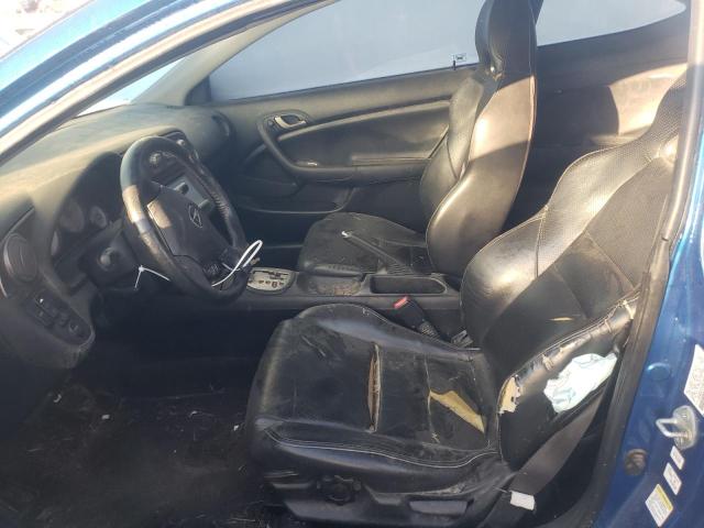 JH4DC54806S008911 - 2006 ACURA RSX BLUE photo 7