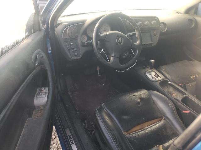 JH4DC54806S008911 - 2006 ACURA RSX BLUE photo 8