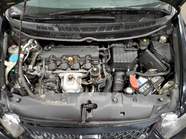 2HGFG11869H514753 - 2009 HONDA CIVIC EX BLACK photo 11