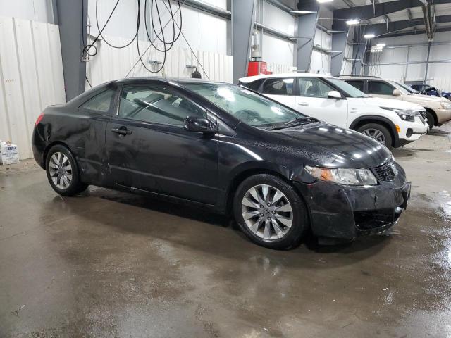 2HGFG11869H514753 - 2009 HONDA CIVIC EX BLACK photo 4