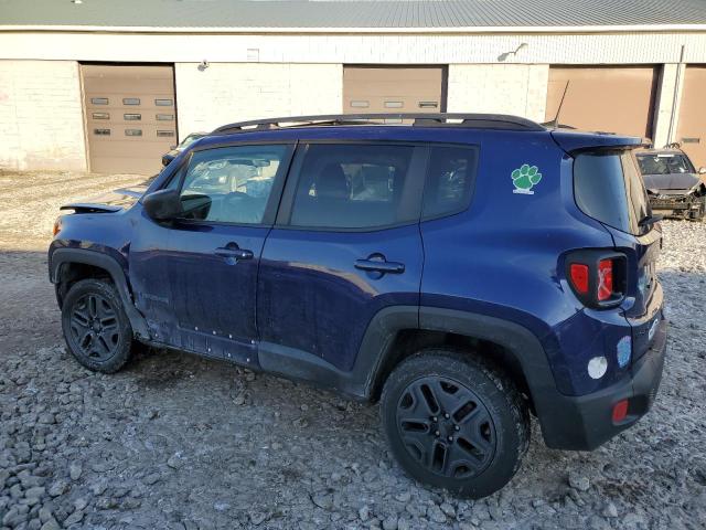 ZACCJBAB9JPH72384 - 2018 JEEP RENEGADE SPORT BLUE photo 2