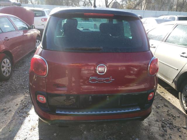 ZFBCFADH3FZ036483 - 2015 FIAT 500L TREKKING RED photo 6