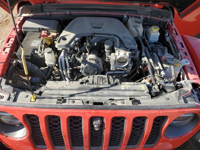 1C6JJTEG5ML550850 - 2021 JEEP GLADIATOR MOJAVE RED photo 11