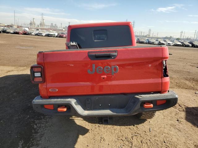 1C6JJTEG5ML550850 - 2021 JEEP GLADIATOR MOJAVE RED photo 6