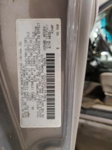 5TBBT44132S272321 - 2002 TOYOTA TUNDRA ACCESS CAB GRAY photo 12