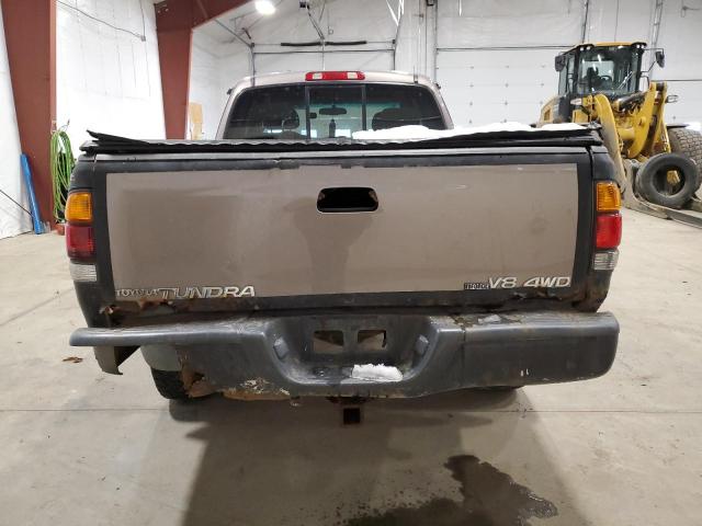 5TBBT44132S272321 - 2002 TOYOTA TUNDRA ACCESS CAB GRAY photo 6