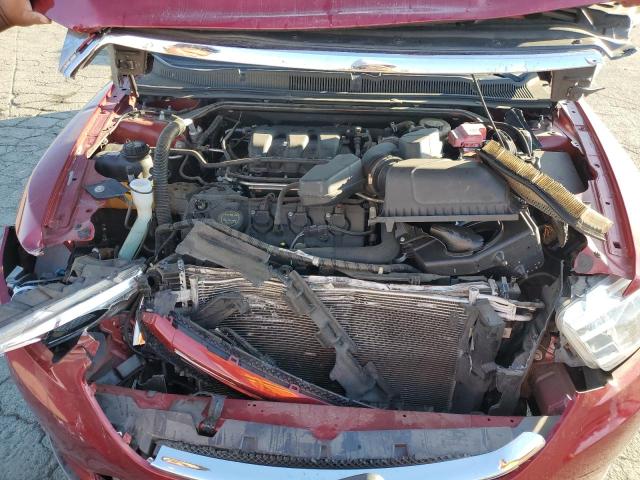 1FAHP2F85GG101873 - 2016 FORD TAURUS LIMITED RED photo 11