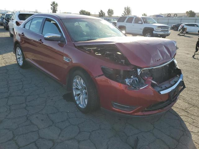 1FAHP2F85GG101873 - 2016 FORD TAURUS LIMITED RED photo 4