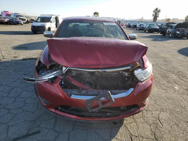 1FAHP2F85GG101873 - 2016 FORD TAURUS LIMITED RED photo 5