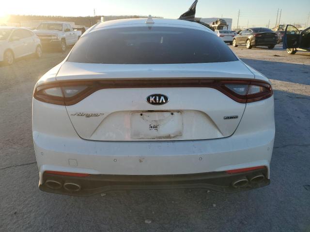 KNAE15LA8J6033439 - 2018 KIA STINGER WHITE photo 6