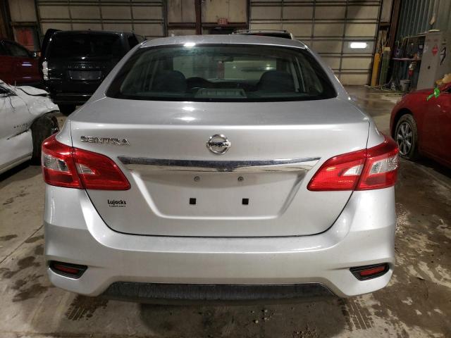 3N1AB7AP7HY369784 - 2017 NISSAN SENTRA S SILVER photo 6