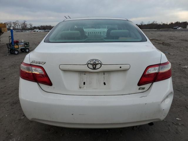 4T1BE46KX7U521090 - 2007 TOYOTA CAMRY CE WHITE photo 6