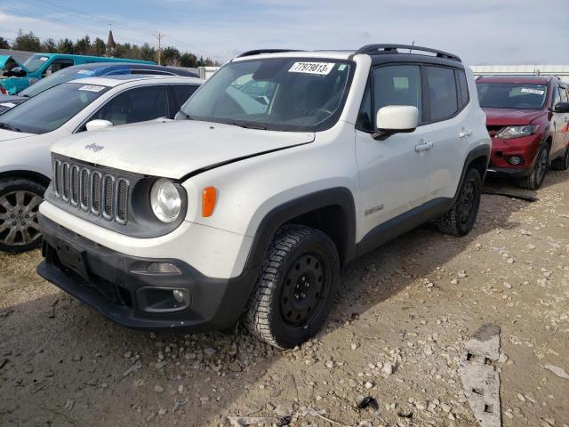 ZACCJBBT4GPD25946 - 2016 JEEP RENEGADE LATITUDE WHITE photo 1