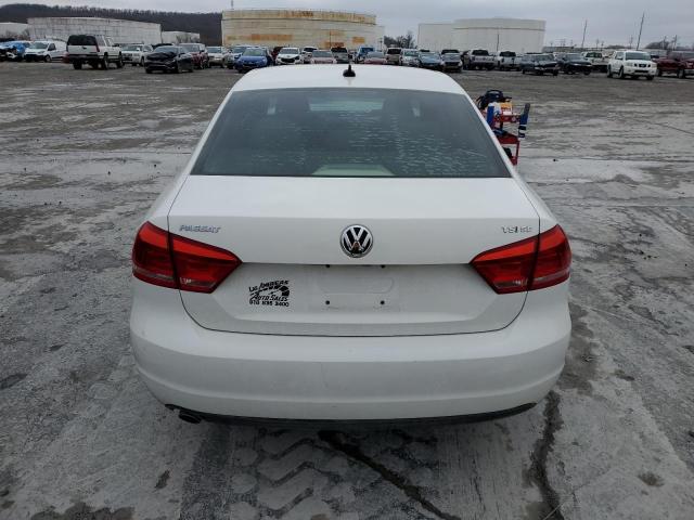 1VWBS7A34EC040539 - 2014 VOLKSWAGEN PASSAT SE WHITE photo 6