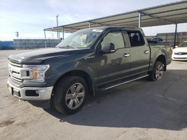 1FTEW1E5XJKE91326 - 2018 FORD F150 SUPERCREW GREEN photo 1