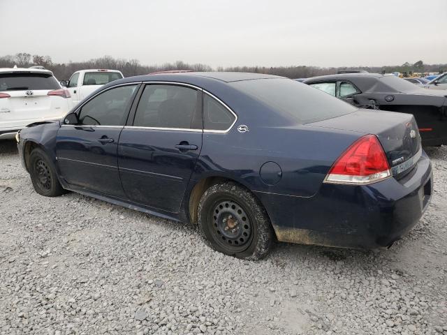 2G1WS57M991249482 - 2009 CHEVROLET IMPALA POLICE BLUE photo 2