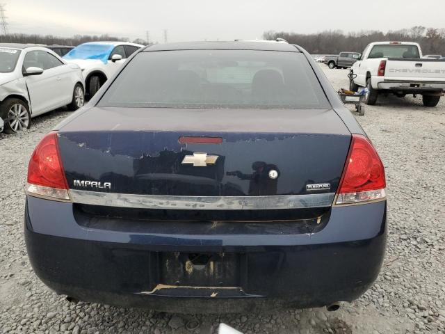 2G1WS57M991249482 - 2009 CHEVROLET IMPALA POLICE BLUE photo 6