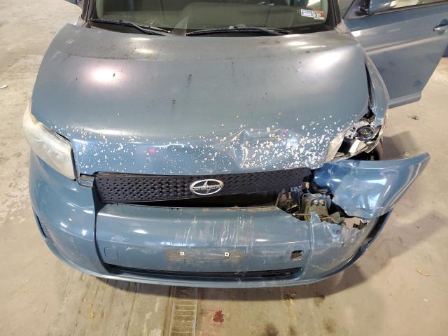 JTLKE50E491065805 - 2009 TOYOTA SCION XB BLUE photo 12