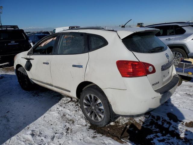 JN8AS5MT4BW162945 - 2011 NISSAN ROGUE S WHITE photo 2