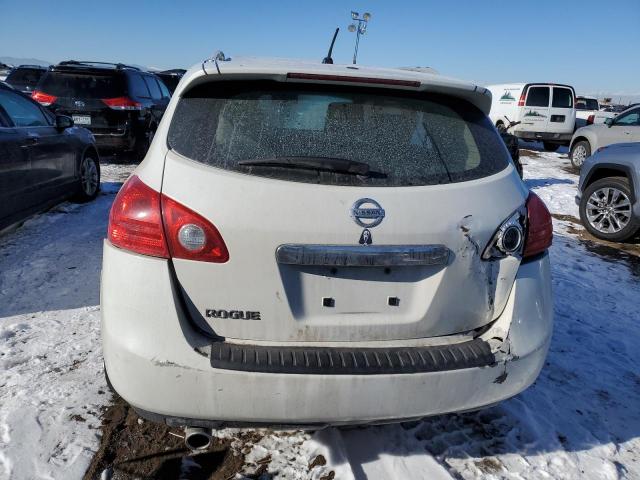 JN8AS5MT4BW162945 - 2011 NISSAN ROGUE S WHITE photo 6