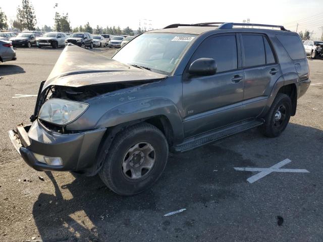 JTEZU14R950052871 - 2005 TOYOTA 4RUNNER SR5 GRAY photo 1