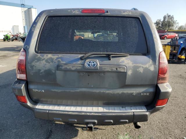 JTEZU14R950052871 - 2005 TOYOTA 4RUNNER SR5 GRAY photo 6