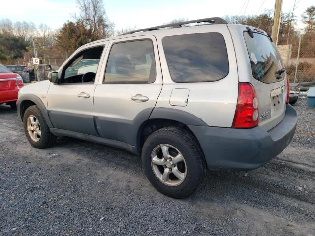 4F2YZ92Z65KM55858 - 2005 MAZDA TRIBUTE I SILVER photo 2