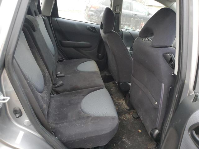 JHMGD37697S031582 - 2007 HONDA FIT S ვერცხლისფერი ფოტო 10