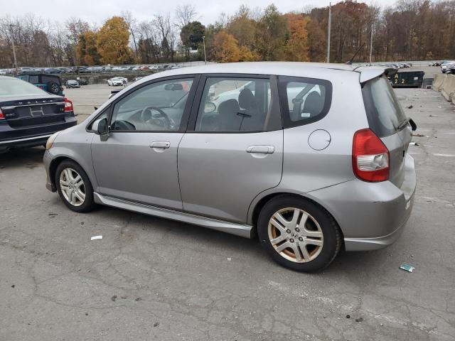 JHMGD37697S031582 - 2007 HONDA FIT S ვერცხლისფერი ფოტო 2