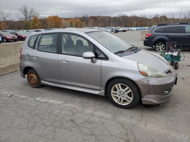 JHMGD37697S031582 - 2007 HONDA FIT S ვერცხლისფერი ფოტო 4
