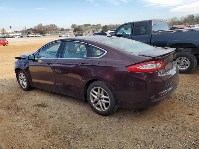 3FA6P0HR0DR206522 - 2013 FORD FUSION SE MAROON photo 2