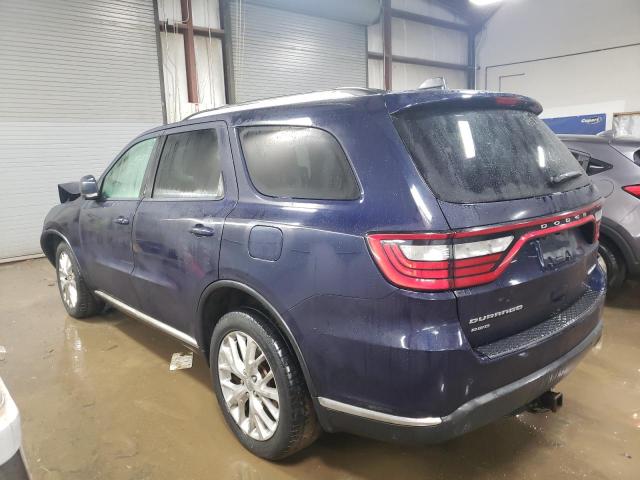 1C4RDJDG3GC412768 - 2016 DODGE DURANGO LIMITED BLUE photo 2