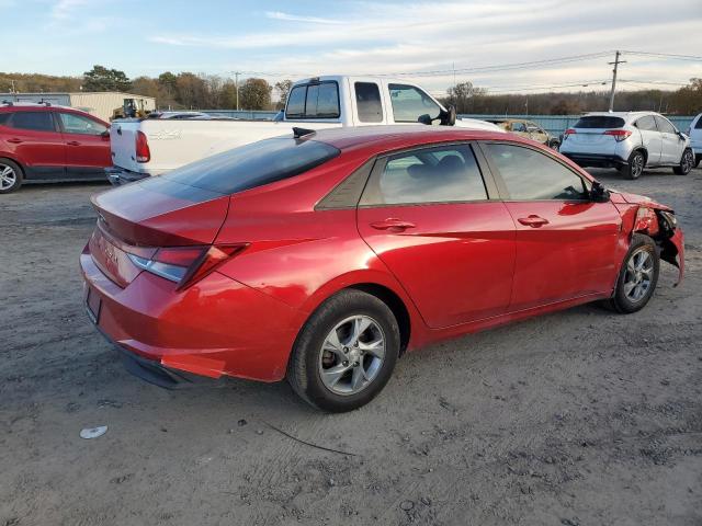 5NPLL4AGXNH053273 - 2022 HYUNDAI ELANTRA SE RED photo 3