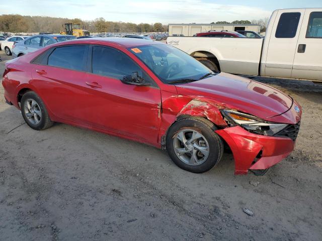 5NPLL4AGXNH053273 - 2022 HYUNDAI ELANTRA SE RED photo 4