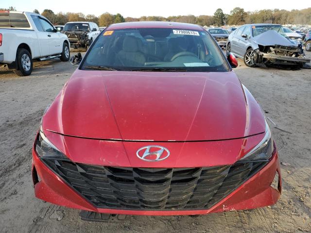 5NPLL4AGXNH053273 - 2022 HYUNDAI ELANTRA SE RED photo 5