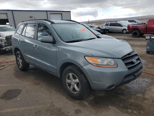 5NMSG13D18H143821 - 2008 HYUNDAI SANTA FE GLS TEAL photo 4