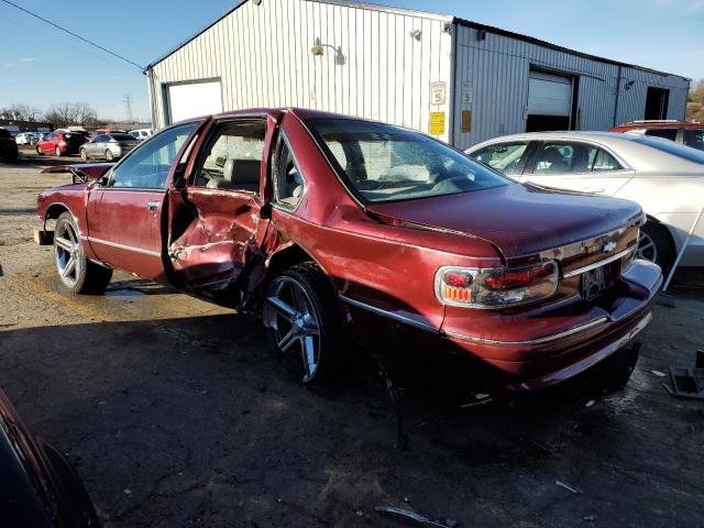 1G1BL52W9TR178884 - 1996 CHEVROLET CAPRICE CLASSIC BURGUNDY photo 2