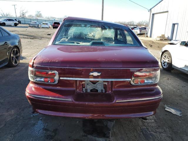 1G1BL52W9TR178884 - 1996 CHEVROLET CAPRICE CLASSIC BURGUNDY photo 6